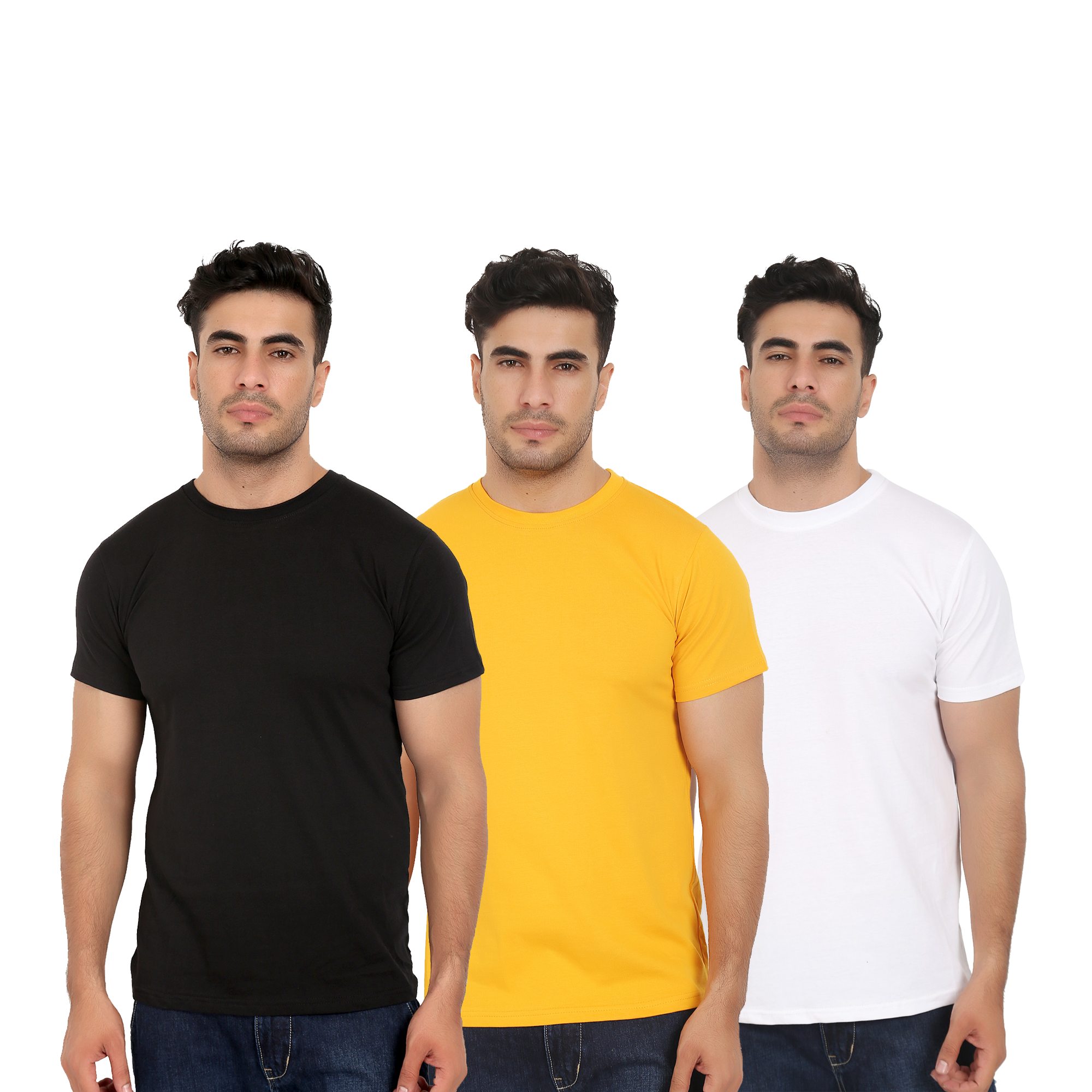  Men's T-Shirts - Yellows / Men's T-Shirts / Men's